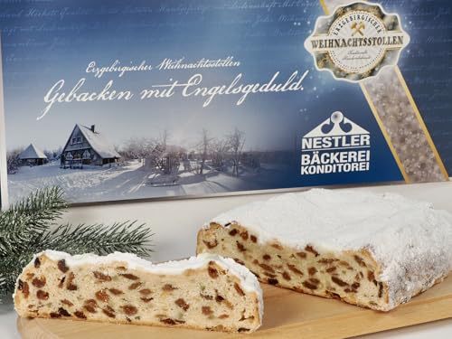 Bäckerei Nestler - erzgebirgischer Butter Rosinenstollen von Bäckerei Nestler