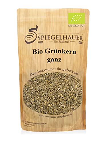 Bäckerei Spiegelhauer Bio Grünkern 1 kg ganz Dinkel von Bäckerei Spiegelhauer