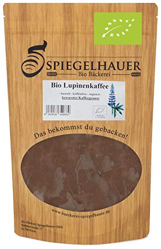 Bäckerei Spiegelhaur Bio Lupinenkaffee 2 kg basisch vegan koffeinfrei ausgezeichnete Handwerksrösterei von Bäckerei Spiegelhauer