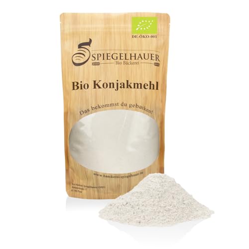 Bio Konjakmehl 100 g Konjakwurzelpulver bio getrocknet und gemahlen von Bäckerei Spiegelhauer