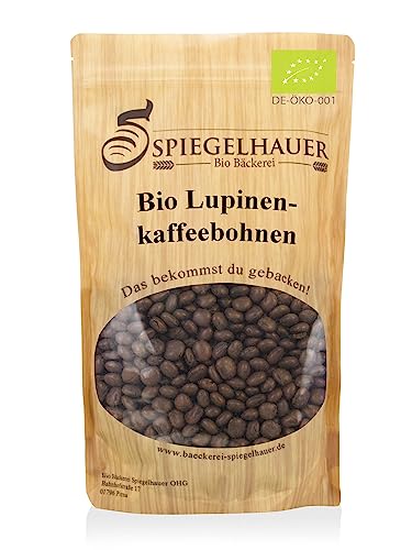 Bio Lupinenkaffee 500g ganze Bohne basisch vegan koffeinfreier Bohnenkaffee von Bäckerei Spiegelhauer