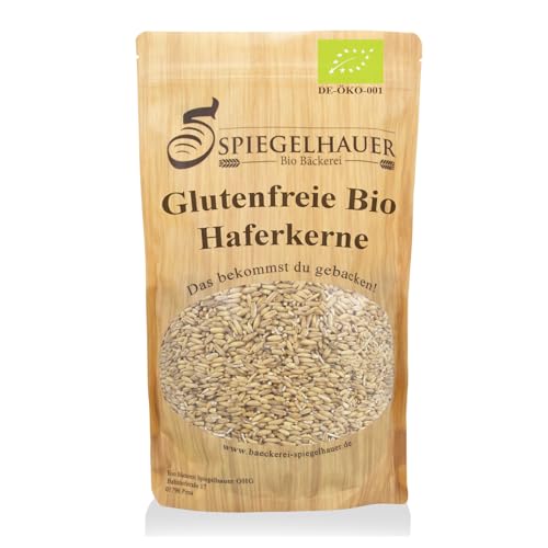Glutenfreie Bio Haferkörner 1 kg ganz Haferkerne Hafer Korn von Bäckerei Spiegelhauer