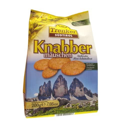 Knabbermäuschen Trenker 200 gr. - Schüttelbrot Südtirol von Bäckerei Trenker