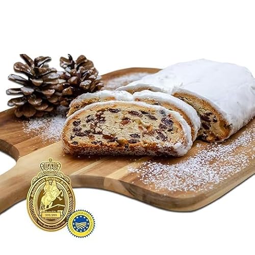 "Original Dresdner Christstollen" im Geschenkkarton (1,5 kg) von Bäckerei & Konditorei Laube