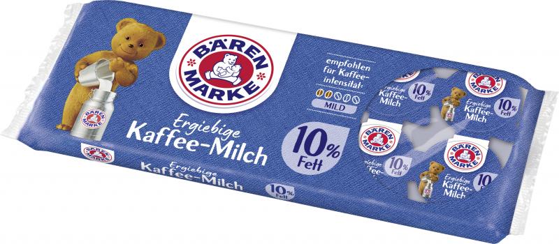 Bärenmarke Ergiebige Kaffee-Milch 10% Fett Portionspackungen von Bärenmarke