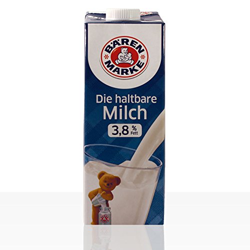 Bärenmarke Die haltbare Milch 3,8% Fett 6 x 1,0 L von Bärenmarke