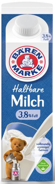 Bärenmarke Haltbare Milch 3,8% von Bärenmarke