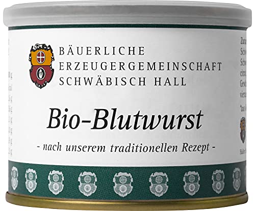 Bäuerliche Erzeugergemeinschaft Schwäbisch Hall Bio Blutwurst, 200 g von Bäuerliche Erzeugergemeinschaft Schwäbisch Hall