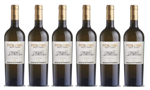 6x 0,75l - 2020er - Baglio di Pianetto - Ficiligno - Insolia & Viognier - Sicilia D.O.C. - Sizilien - Italien - Weißwein trocken von Baglio di Pianetto