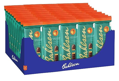 BAHLSEN Lebkuchen-Stangen - 50er Pack - mit Orangenfüllung und edelherber Schokolade (50 x 152 g) von Bahlsen