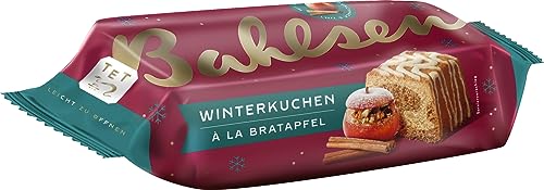 BAHLSEN Winterkuchen à la Bratapfel - 1er Pack - Rührkuchen mit Apfelstückchen (1 x 350 g) von Bahlsen