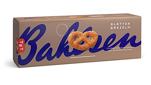 Bahlsen Blätterbrezeln - 1er Pack - karamellisiertes Blättergebäck in Brezelform (1 x 100g) von Bahlsen