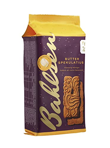 Bahlsen Butter-Spekulatius – 1er Pack – Weihnachtliches Gebäck mit Butternote und traditionellen Motiven (1 x 200 g) von Bahlsen