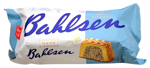 Bahlsen Comtess Mohn Zitronen Kuchen, 4er Pack (4 x 350g) von Bahlsen