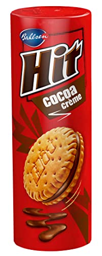 Bahlsen Hit Cocoa Creme - 1er Pack -Butterkeks mit Kakaocreme in praktischer Keksrolle (1 x 134 g) von Bahlsen