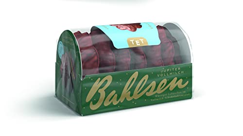 Bahlsen Jupiter Vollmilch, 200 g, würziger Lebkuchen mit Vollmilchschokolade umhüllt (1 x 200 g) von Bahlsen