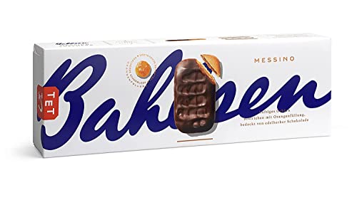 Bahlsen Messino Edelherb - 1er Pack - Luftiges Gebäck mit Orangenfüllung und edelherber Schokolade (1 x 125 g) von Bahlsen