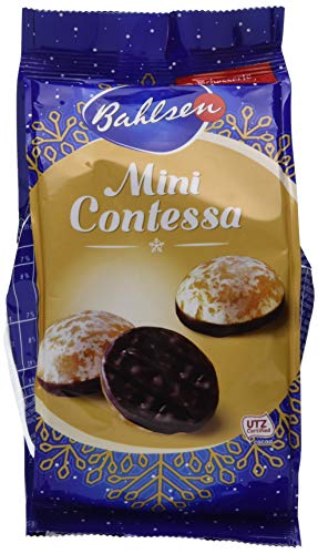 Bahlsen Mini Contessa – leckere kleine Lebkuchen – würzig und saftig – mit edelherber Schokolade 100 g von Bahlsen