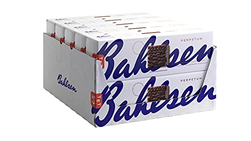 Bahlsen Perpetum Edelherb - 10er Pack - Waffel mit edelherber Schokolade (10 x 97 g) von Bahlsen