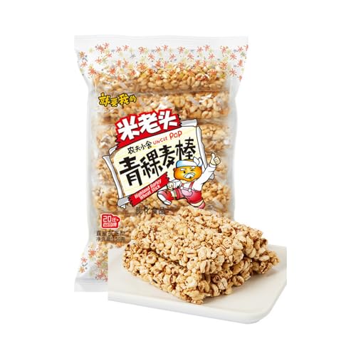 BaiLiSnacky Chinesische Snacks: Hochland-Gerstenweizen-Snacks 150g（12 Stöcke） (Sesamgeschmack) von BaiLiSnacky