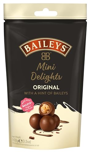 Baileys Chocolate Mini Delights | 1 x 102 g | zartschmelzende Mini-Pralinen | Pralinen Geschenk | gefüllt mit Baileys Likör von Baileys