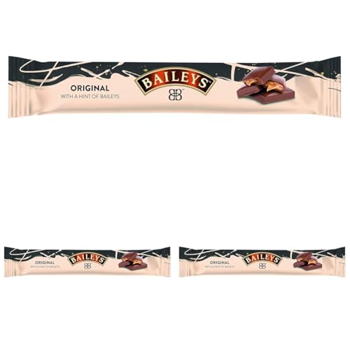 Baileys Chocolate Truffle Bar | 1 x 35g | zartschmelzender Schokoladenriegel | gefüllt mit Likör (Packung mit 3) von Baileys