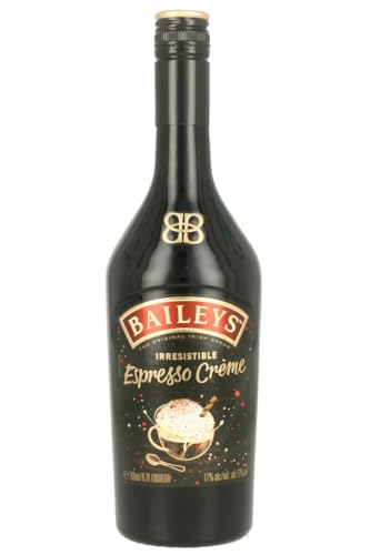 Baileys Espresso Crème | Original Irish Cream Likör | Das bekannte Rezept mit köstlich neuem Geschmack | Garantierter Genußerfolg auf Eis oder im Cocktail | 17% vol | 700ml Einzelflasche von Baileys