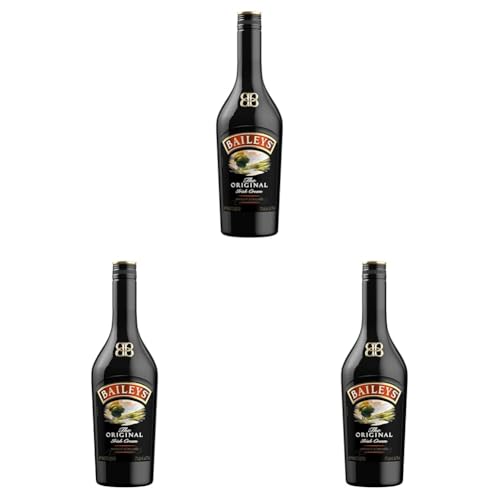 Baileys Original | Irish Cream Likör | | beliebte Klassiker | 17% vol | 700ml Einzelflasche (Packung mit 3) von Baileys