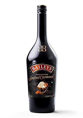 Baileys Salted Caramel | Original Irish Cream Likör | Das bekannte Rezept mit köstlich neuem Geschmack | Garantierter Genußerfolg auf Eis oder im Cocktail | 17% vol | 700ml Einzelflasche | von Baileys