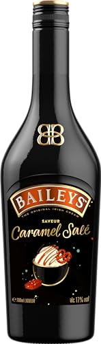 Baileys Salted Caramel | Original Irish Cream Likör | Das bekannte Rezept mit köstlich neuem Geschmack | Garantierter Genußerfolg auf Eis oder im Cocktail | 17% vol | 700ml Einzelflasche | von Baileys