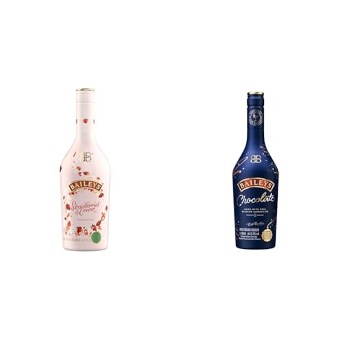 Baileys Set: Baileys Strawberries & Cream 500ml und Baileys Chocolate 500ml von Baileys