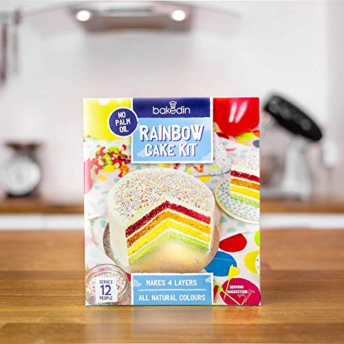 BakedIn Rainbow Cake Lebensmittel-Set, 2 Stück von BAKED IN