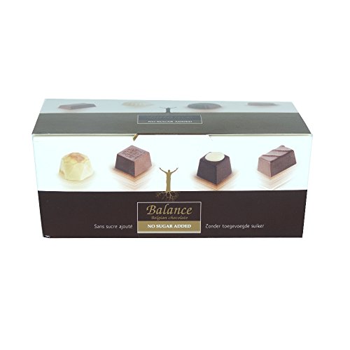 Balance Praliné-Ballotin, Ohne Zuckerzusatz, 1er Pack (1 x 195 g) von Balance