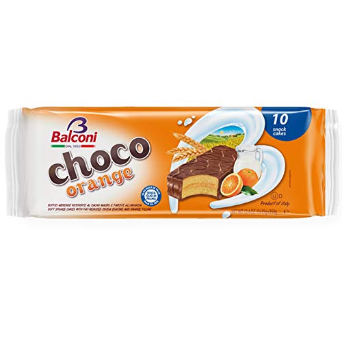 MERENDINE BALKON CHOCO & ORANGE10 STÜCK 350 GR FASSUNG ORANGE FIESTA von Balconi