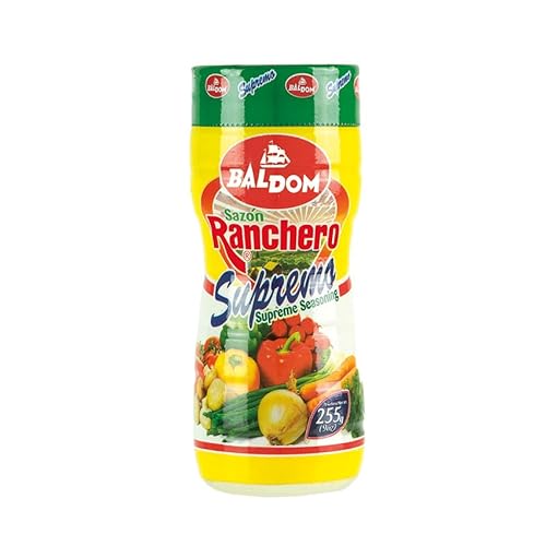 BALDOM Ranchero Würzsalz, gemahlen,Sazón Supremo Ranchero 255g von Baldom