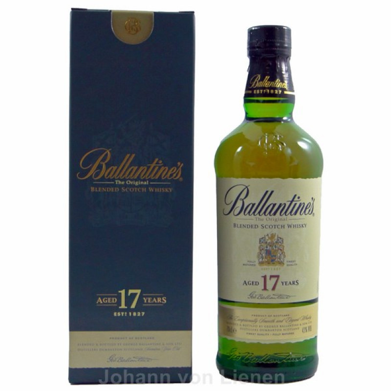 Ballantines 17 Years 0,7 L 43%vol von Ballantines