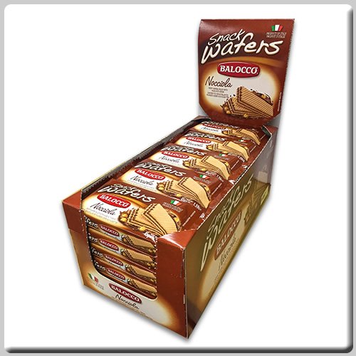 Balocco Haselnuss-Waffeln, 30 x 45 g, Produkt aus Italien von Balocco