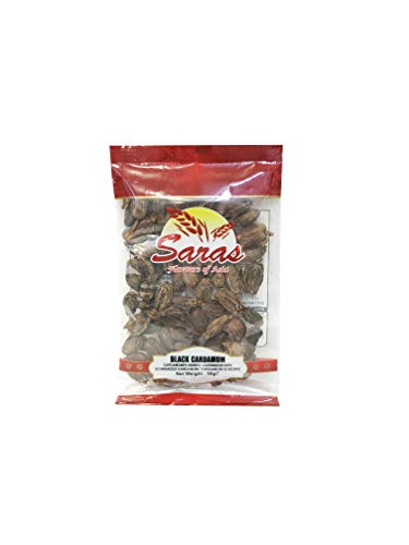 SCHWARZ KARDAMOM SCHOTEN 50g PUR Kardamom Schoten schwarz Kardamom GANZE MIT SAMEN RAUCH AROMA von Balsara's