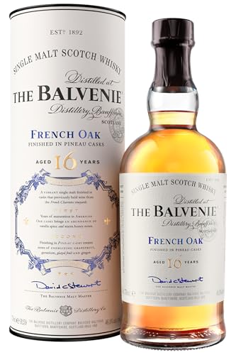 The Balvenie French Oak Pineau Cask 16 Jahre Single Malt Scotch Whisky, 70cl von Balvenie