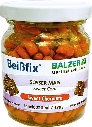 Balzer Beißfix Süsser Mais - Angelmais im Glas (Sweet Chocolate orange) von Balzer