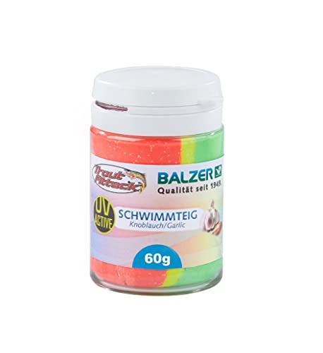 Balzer Trout Attack Forellenteig Knoblauch Rainbow UV-AKTIV von Balzer