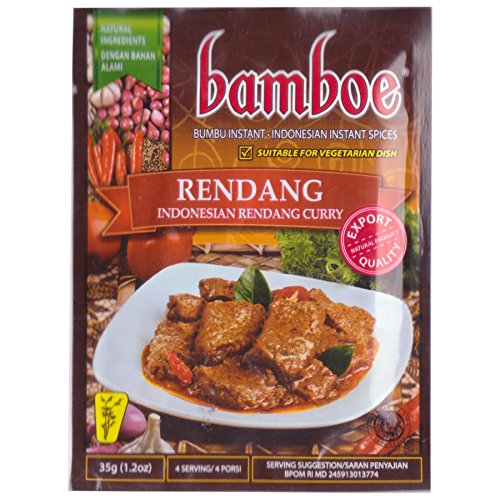 Bamboe Bumbu Instan Rendang Würze, 35 Gramm (3 Stück) von Bamboe