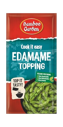 Bamboo Garden - Edamame Topping | Sesamtopping zum Verfeinern von Edamame Gerichten | Vegan, natürliche Zutaten | 15 g im Beutel von Bamboo Garden