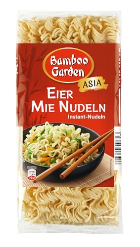 Bamboo Garden Eier Mie Nudeln, 1er Pack (1 x 250 g) (Verpackungsdesign kann abweichen) von Bamboo Garden