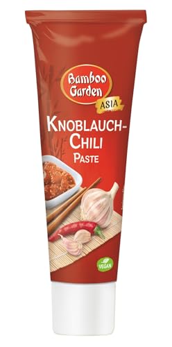 Bamboo Garden - Knoblauch-Chili Paste | Vegan | 45 g in der Tube von Bamboo Garden