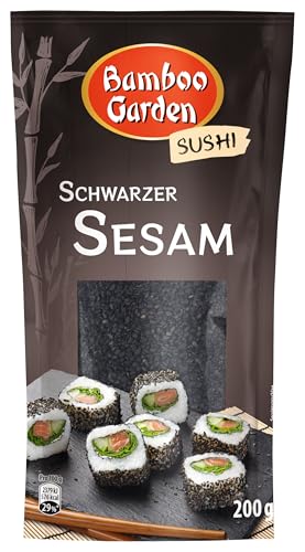 Bamboo Garden Sesam schwarz, 200 g (Verpackungsdesign kann abweichen) von Bamboo Garden