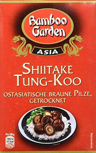 Bamboo Garden Shiitake Tung-Koo, 25 g (Verpackungsdesign kann abweichen) von Bamboo Garden