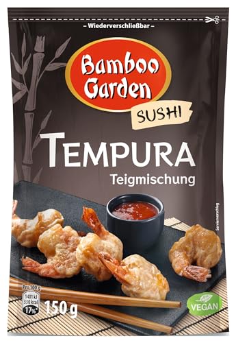 Bamboo Garden Tempura Teigmischung, 150 g (5er Pack) (Verpackungsdesign kann abweichen) von Bamboo Garden