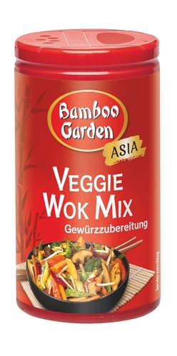 Bamboo Garden - Veggie Wok Mix Würzmischung | Vegan, natürliche Zutaten | 40 g in der Dose von Bamboo Garden