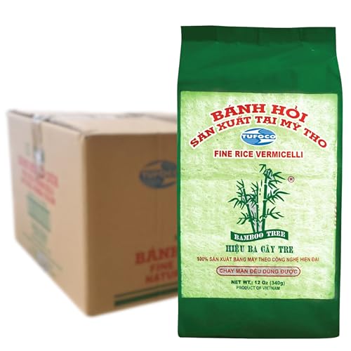 BAMBOO TREE - Feine Reis Vermicelli Grün - 30 X 340 GR - Multipack von Bamboo Tree